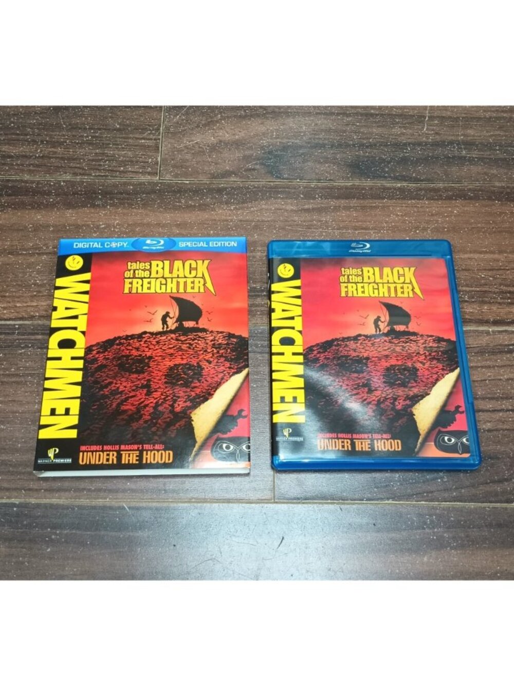 Watchmen Tales of the Black Freighter Blu ray Gerard Butler Jared Harris